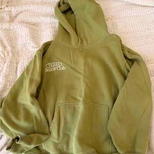 Duvin Beach Club Olive Green Women's Hoodie